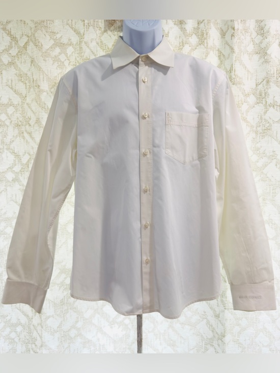 Armani Exchange Other - Armani Exchange A/X Men’s White Button Down Dress Shirt Regular Fit Size L